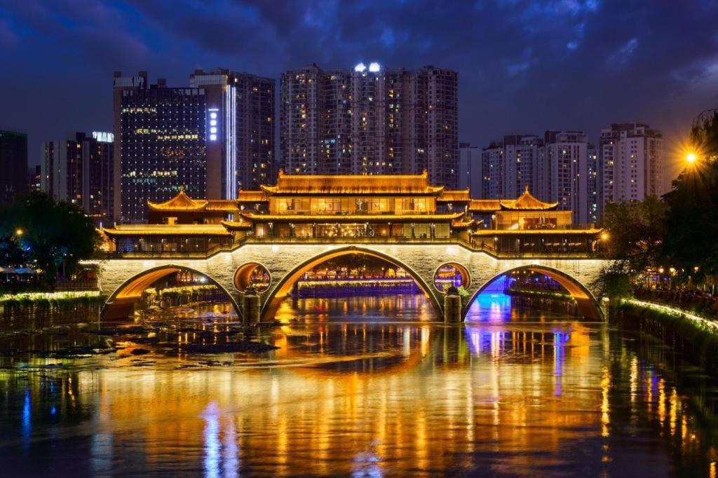 7 Days Inn Chengdu Sichuan University South Railway Station Εξωτερικό φωτογραφία