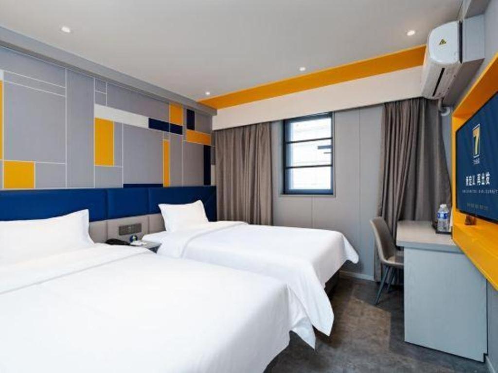 7 Days Inn Chengdu Sichuan University South Railway Station Εξωτερικό φωτογραφία